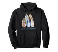 Totus Tuus Maria Totalmente tua cattolica JPII Madre Maria Felpa con Cappuccio