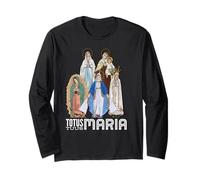 Totus Tuus Maria Totalmente tua cattolica JPII Madre Maria Maglia a Manica