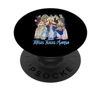 Totus Tuus Maria Totalmente tua cattolica JPII Madre Maria PopSockets PopGrip Adesivo