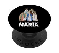 Totus Tuus Maria Totalmente tua cattolica JPII Madre Maria PopSockets PopGrip Adesivo