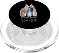 Totus Tuus Maria Totalmente tua cattolica JPII Madre Maria PopSockets PopGrip per MagSafe