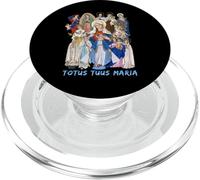 Totus Tuus Maria Totalmente tua cattolica JPII Madre Maria PopSockets PopGrip per MagSafe