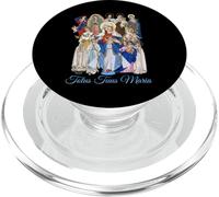 Totus Tuus Maria Totalmente tua cattolica JPII Madre Maria PopSockets PopGrip per MagSafe