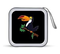 Toucan - Custodia protettiva per CD con 40 scomparti, per auto, casa, viaggio