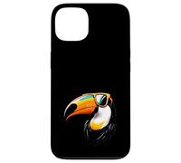 Toucan indossa occhiali da sole - divertente uccello pet bird watching Custodia per iPhone 13