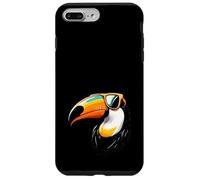 Toucan indossa occhiali da sole - divertente uccello pet bird watching Custodia per iPhone 7 Plus/8 Plus
