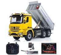 TOUCAN RC HOBBY 1/14 RC Ribaltabile Idraulico 6X6 2Speed Telaio In Metallo Modello Auto Telecomando Dumper Truck NO Blocco Luce Suono Radio Batteria RTR Metallo