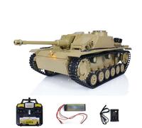 TOUCAN RC HOBBY 1/16 Mato Metallo Giallo Tedesco Stug III Infrarossi Ver RTR RC Tank 1226