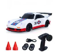 TOUCAN RC HOBBY 3613 - Auto Drift telecomandata, scala 1:36, modello da corsa professionale, 25 km/h, giroscopio, cerchi CNC, sospensione singola su tutte e quattro le ruote, due tipi di