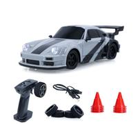 TOUCAN RC HOBBY - Auto Drift telecomandata, scala 1:36, velocità massima 25 km/h, sospensione singola su tutte le quattro ruote, giroscopio 3613, cerchioni CNC