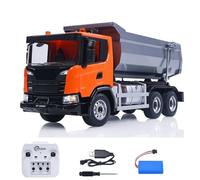 TOUCAN RC HOBBY Doppel E 1/20 Telecomando Elettrico Kipper 6 X4 RC Tipper G540 Modello Secchio in Metallo 260 Spazzolato Motore per Porta Apribile Luci