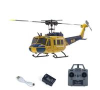 TOUCAN RC HOBBY Elicottero di simulazione RC, 1/48, modello C032 UH-1, aereo acrobatico radiocomandato con un clic, clip 3D, posizione ottica, giocattolo regalo per hobby