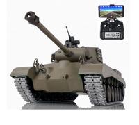 TOUCAN RC HOBBY Henglong 1/16 FPV Scala 7.0 M26 Pershing RTR RC Tank 3838 Barrel Recoil