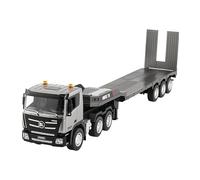 TOUCAN RC HOBBY Huina 1318 1:18 RC Trattore Camion 9CH Telecomando Auto con Rimorchio Flatbed