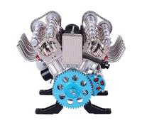 TOUCAN RC HOBBY Kit motore V8, 8 cilindri, macchine in metallo, modello di montaggio, 500 + pezzi
