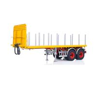 TOUCAN RC HOBBY LESU 1/14 20FT Semi Metallo Trailer Dipinto per RC Trattore Camion Radio Control Car