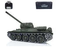 TOUCAN RC HOBBY Pro.Edition RTR Henglong 2.4Ghz 1/16 TK7.0 Aggiornato Metallo Sovietico T34-85 I RC Tank 3909 360° Torretta BB Airsoft Effetto fumo IR Battaglia con Sticter