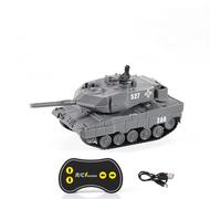 TOUCAN RC HOBBY RTR 1/77 RC Tank German Panther Battle Tank 360 ° Rotazione LED Mini Giocattolo