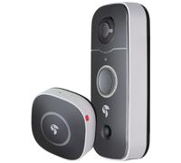 Toucan Wireless E Impermeabile Live Fornitore Video Campanello Con - Bianco/Nero