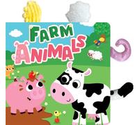 Touch-A-Tail Farm Animals - Libro sensoriale per bambini con code attaccate