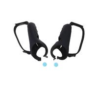 Touch Controller Silicone Grip Cover for 4 VR Handle Protective Cover Anti-Dirt Controller Cover Handle Skin Black