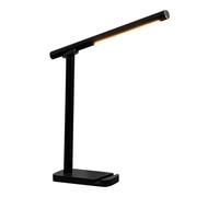 Touch Desk Lamp, Eye Caring LED Light, 15.35x13.39in Adjustable Brightness Control, Soft Lighting Design, Space Saving Build for School, Reading, Study, Home, Bedroom, Bedside, Writing Table