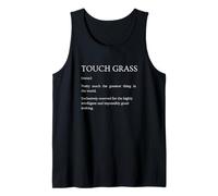 Touch Grass Definition - Divertente spiegazione sarcastica Meme Canotta