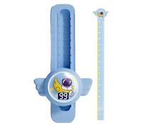 Touch High Jump Counter - Tabella di crescita verticale a LED da 14,5 x 39 cm, gioco senza sforzo, giocattolo regolabile in ABS con facilità, contatore di trasmissione interattivo per il divertimento