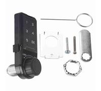 Touch KeyPad Password Lock ABS Digital Electronic Security Lock Keyless Gabinetto Locker Codice Compact Precise per tutte le impostazioni residenziali commerciali (Dimensione dell'installazione L =