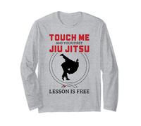 Touch Me Prima Lezione è Gratuito Brasiliano Jiu Jitsu BJJ Maglia a Manica