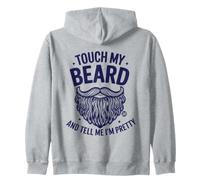 Touch My Beard Pretty Felpa con Cappuccio