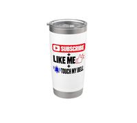 Touch my Bell- Content-Creator Social-Media-Influencer Bicchiere termico in acciaio inox doppia parete