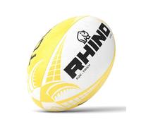 Touch - Pallone da rugby bianco/giallo fluo