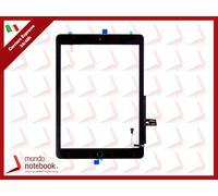 TOUCH SCREEN APPLE IPAD 6 6A GEN. 9.7 2018 A1893 A1954 VETRO NERO TASTO HOME