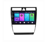 Touch Screen Autoradio touchscreen Android 14 Double Din da 9" per Audi A6 S6 1999-2004 Bluetooth AHD Telecamera di retromarcia Car Stereo con Navigazione GPS Carplay Android Auto Comandi al volante (