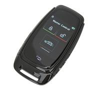 Touch Screen con Chiave LCD Intelligente per Auto, Ingresso Senza Chiave Bluetooth 5.0, È Possibile Cambiare Il Logo Della Chiave Dell'auto a Volontà, Realizzato in Lega di Zinco(Nero)
