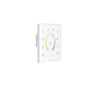 Touch screen DALI tipo 86 da parete DIM CT RGB RGBW switch controller alimentazione bus; interruttore a tasto luce LED doppio gruppo(EDT2)