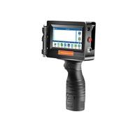 Touch screen intelligente da 4,3 pollici tenuto in mano portatile della stampante a getto d'inchiostro di 12.7mm for la data di logo del codice a barre della scatola di cartone del metallo della plast