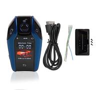 Touch screen LCD universale TK800+ Smart Key Accesso remoto senza chiave con telaio in lega per tutti i modelli con pulsante Start/Stop motore (Blu)