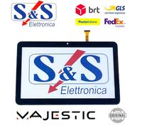 TOUCH SCREEN PER MAJESTIC TAB 911 3G DIGITIZER 10.1" + BIADESIVO NERO ORIGINALE