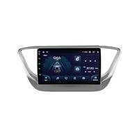 Touch Screen Radio Stereo Auto 2 Din per Hyundai Solaris Verna 2017-2018 Ips Schermo Tattile Supporto Gps Navigatore Wireless Radio Carplay Android Auto Wifi, 8 Nucleo 4G+64G
