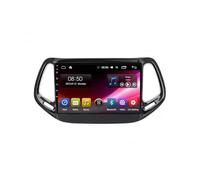 Touch Screen Radio Stereo Auto 2 Din per Jeep Compass 2 MP 2016-2019 Car Radio con Bluetooth Vivavoce, con Hd Touch Screen Supporta Navigazione, Bluetooth, 4 Nucleo 4G+64G