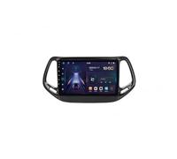 Touch Screen Radio Stereo Auto 2 Din per Jeep Compass 2017-2019 Car Radio con Bluetooth Vivavoce, con Hd Touch Screen Supporta Navigazione, Bluetooth, 4 Nucleo 1G+32G