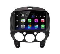 Touch Screen Radio Stereo Auto 2 Din per Mazda 2 DE 2007-2014 Bluetooth, Ips Touchscreen Radio con Siri/Vocale/Gps Navigazione/Musica Online/Mirror, 8 Nucleo 4G+64G