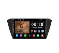 Touch Screen Radio Stereo Auto 2 Din per Skoda Fabia 2015-2019 Car Radio con Bluetooth Vivavoce, con Hd Touch Screen Supporta Navigazione, Bluetooth, 8 Nucleo 4G+64G