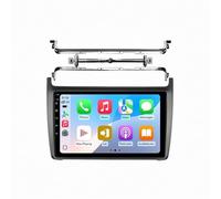Touch Screen Radio Stereo Auto 2 Din per Volkswagen POLO 2011-2016 Ips Schermo Tattile Supporto Gps Navigatore Wireless Radio Carplay Android Auto Wifi, 8 Nucleo 4G+64G