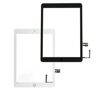 TOUCH SCREEN VETRO NERO BIANCO TASTO HOME PER IPAD 6 2018 6° GEN. A1893 A1954
