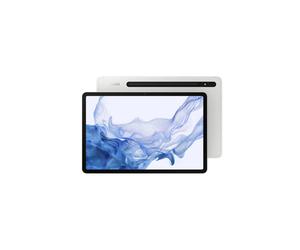 Touch Tablet - SAMSUNG - Galaxy Tab S8 11 - Wifi + Cellulare - 128 GB - Argento- Ricondizionato - Condizioni eccellenti