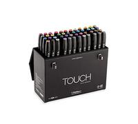 Touch Twin Lot de 48 marqueurs et marqueurs de couleur de haute qualité