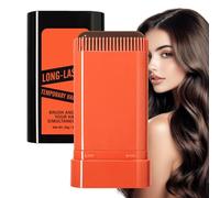 Touch-Up Comb | Portable 2-in-1 Hair Color Comb,20 g Long Lasting Colouring Cream for Gray Coverage, Quick Touch-Up Brush for Women & Men
